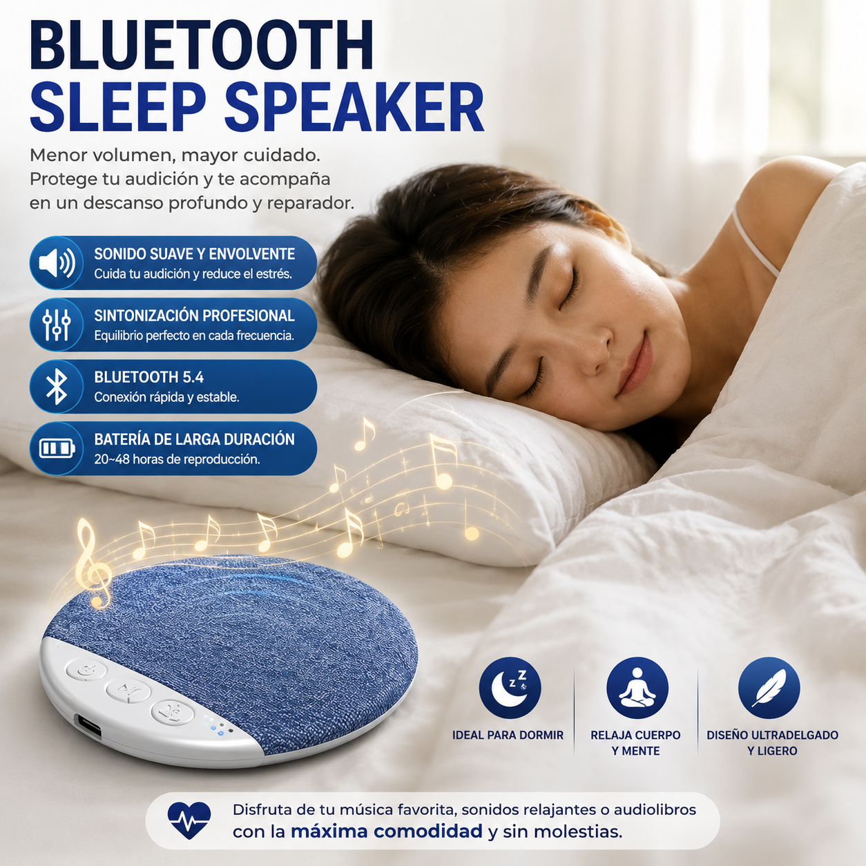 SleepWave™ Altavoz de Almohada Inteligente