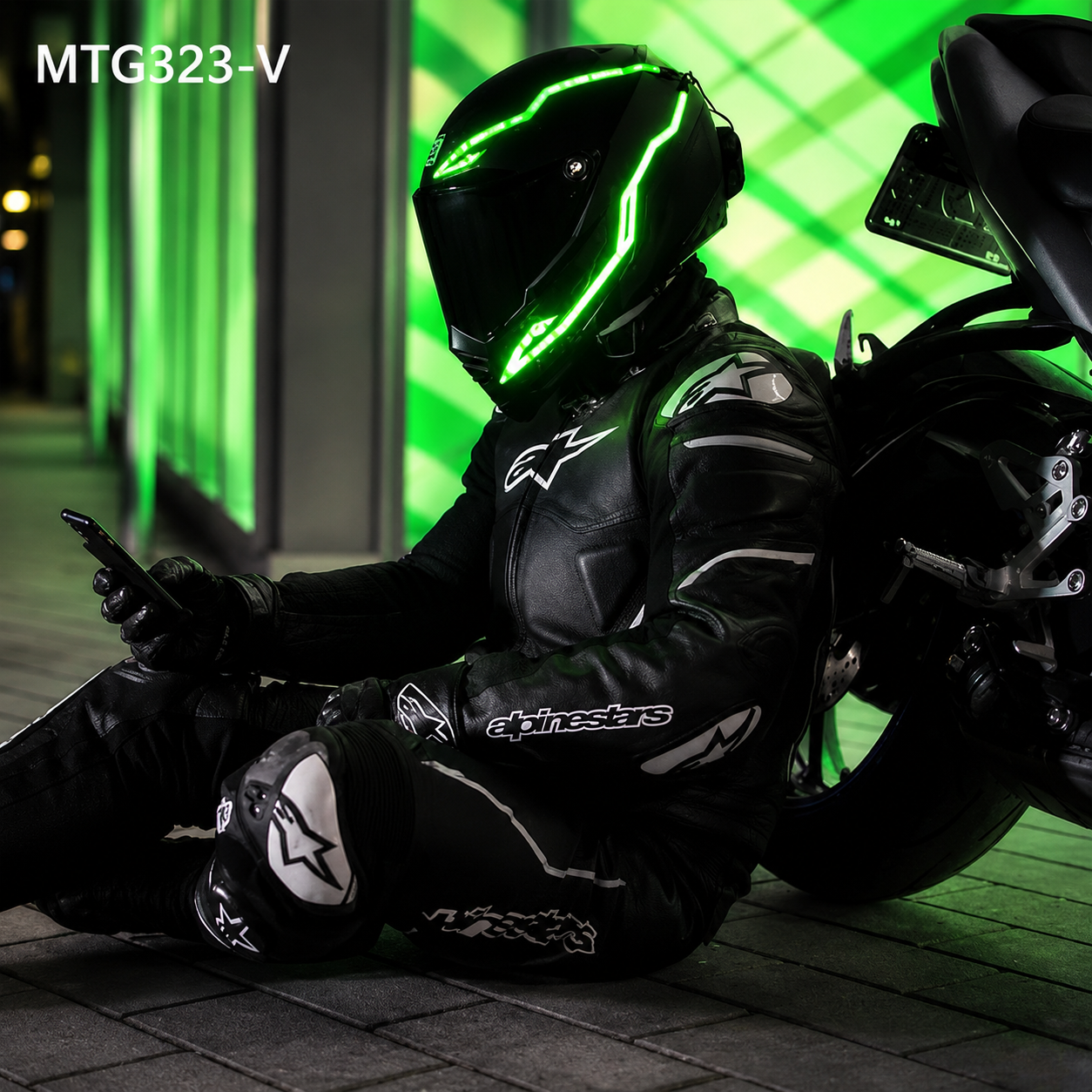 NightShield™ Sistema de Visibilidad para Casco