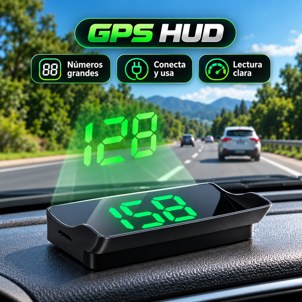 SpeedVision™ Velocímetro GPS Digital